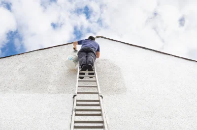 Peinture extérieure à Lion-sur-Mer — façades et ravalement
